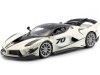 Cochesdemetal.es 2018 Ferrari FXX-K Evoluzione Hybrid 6.3 V12 Blanco Perla 1:18 Bburago 16012