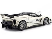 Cochesdemetal.es 2018 Ferrari FXX-K Evoluzione Hybrid 6.3 V12 Blanco Perla 1:18 Bburago 16012