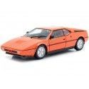 Cochesdemetal.es 1987 BMW M1 Naranja 1:24 Welly 24098