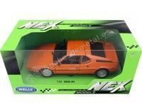 Cochesdemetal.es 1987 BMW M1 Naranja 1:24 Welly 24098