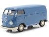 Cochesdemetal.es 1963 Volkswagen T1 Panel Van Azul 1:24 Welly 22095