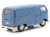 Cochesdemetal.es 1963 Volkswagen T1 Panel Van Azul 1:24 Welly 22095