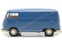 Cochesdemetal.es 1963 Volkswagen T1 Panel Van Azul 1:24 Welly 22095