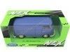 Cochesdemetal.es 1963 Volkswagen T1 Panel Van Azul 1:24 Welly 22095
