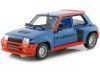 Cochesdemetal.es 1982 Renault 5 R5 Turbo Azul/Rojo 1:24 Bburago 21088