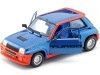 Cochesdemetal.es 1982 Renault 5 R5 Turbo Azul/Rojo 1:24 Bburago 21088