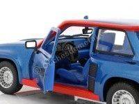 Cochesdemetal.es 1982 Renault 5 R5 Turbo Azul/Rojo 1:24 Bburago 21088