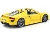 Cochesdemetal.es 2014 Porsche 918 Spyder Amarillo 1:24 Bburago 21076