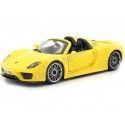 Cochesdemetal.es 2014 Porsche 918 Spyder Amarillo 1:24 Bburago 21076
