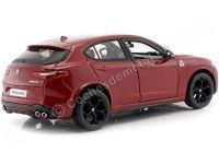 Cochesdemetal.es 2016 Alfa Romeo Stelvio Rojo 1:24 Bburago 21086