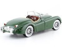 Cochesdemetal.es 1951 Jaguar XK 120 Roadster Verde 1:24 Bburago 22018