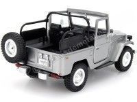 Cochesdemetal.es 1974 Toyota FJ40 Convertible Gris 1:24 Motor MAX 79330