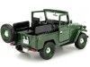 Cochesdemetal.es 1974 Toyota FJ40 Hard Top Verde/Blanco 1:24 Motor MAX 79323