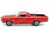 Cochesdemetal.es 1970 Chevrolet El Camino SS396 Rojo 1:24 Motor MAX 79347