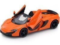 Cochesdemetal.es 2014 McLaren 650S Spyder Metallic Orange 1:24 Motor MAX 79326