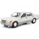 Cochesdemetal.es 1985 Mercedes-Benz 560 SEL Clase S Facelift (W126) Plata/Gris 1:18 iScale 118000000059