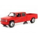 Cochesdemetal.es 1997 Chevrolet 3500 Crew Cab Silverado Victory Red 1:18 Greenlight 19073