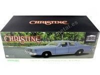 Cochesdemetal.es 1977 Plymouth Fury "Christine" Light Blue 1:18 Greenlight 19082