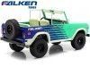 Cochesdemetal.es 1976 Ford Bronco "Falken Tires" 1:18 Greenlight 19070