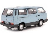Cochesdemetal.es 1990 Volkswagen Multivan Light Blue Metallic 1:18 Norev 188544