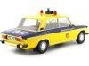 Cochesdemetal.es 1976 Lada 2106 (Seat 124) Policia URSS Amarillo/Azul 1:18 Triple-9 1800246