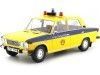 Cochesdemetal.es 1976 Lada 2106 (Seat 124) Policia URSS Amarillo/Azul 1:18 Triple-9 1800246