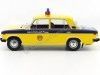 Cochesdemetal.es 1976 Lada 2106 (Seat 124) Policia URSS Amarillo/Azul 1:18 Triple-9 1800246
