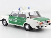Cochesdemetal.es 1976 Lada 2106 (Seat 124) Policia Alemania Blanco/Verde 1:18 Triple-9 1800245