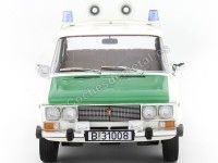 Cochesdemetal.es 1976 Lada 2106 (Seat 124) Policia Alemania Blanco/Verde 1:18 Triple-9 1800245