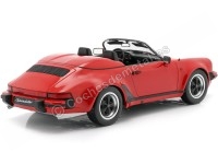 Cochesdemetal.es 1989 Porsche 911 Speedster Rojo 1:18 KK-Scale KKDC180451