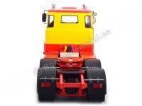 Cochesdemetal.es 1976 Camion Scania LBT 141 Tres Ejes Amarillo/Rojo 1:18 Road Kings 180015
