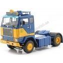 Cochesdemetal.es 1965 Camion Volvo F88 "ASG Transport" Azul/Amarillo 1:18 Road Kings 180061