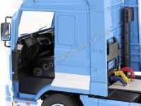 Cochesdemetal.es 1995 Camion Scania 143 Streamline Azul/Blanco 1:18 Road Kings 180104