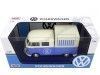 Cochesdemetal.es 1967 Volkswagen Type 2 T1 Pickup Food Truck Azul/Blanco 1:24 Motor Max 79576