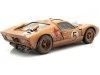 Cochesdemetal.es 1966 Ford GT40 Mark II Nº5 Bucknum/Hutcherson 24h LeMans Dorado Final de Carrera 1:18 Shelby Collectibles 430