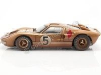 Cochesdemetal.es 1966 Ford GT40 Mark II Nº5 Bucknum/Hutcherson 24h LeMans Dorado Final de Carrera 1:18 Shelby Collectibles 430