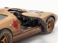 Cochesdemetal.es 1966 Ford GT40 Mark II Nº5 Bucknum/Hutcherson 24h LeMans Dorado Final de Carrera 1:18 Shelby Collectibles 430