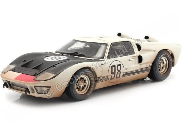 Cochesdemetal.es 1966 Ford GT40 Mark II Final Carrera "Winner 24h Daytona" 1:18 Shelby Collectibles 432