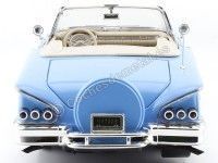 Cochesdemetal.es 1958 Chevrolet Impala Roadster Azul Claro 1:18 Motor Max 73112