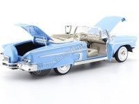 Cochesdemetal.es 1958 Chevrolet Impala Roadster Azul Claro 1:18 Motor Max 73112