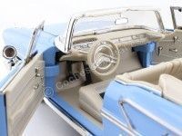 Cochesdemetal.es 1958 Chevrolet Impala Roadster Azul Claro 1:18 Motor Max 73112