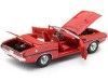 Cochesdemetal.es 1970 Dodge Challenger RT Convertible "The Mod Squad" Rallye Red 1:18 GreenLight 13565