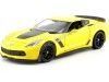 Cochesdemetal.es 2017 Chevrolet Corvette Z06 Amarillo 1:24 Welly 24085