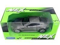 Cochesdemetal.es 2010 Aston Martin V12 Vantage Gris Metalizado 1:24 Welly 24017