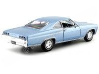 Cochesdemetal.es 1965 Chevrolet Impala SS 396 Azul Metalizado 1:24 Welly 22417