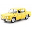 Cochesdemetal.es 1967 Renault 8 R8 Gordini 1100 Amarillo/Blanco 1:24 Welly 24015