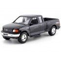 Cochesdemetal.es 1999 Ford F150 Flareside Supercab Pickup Negro 1:24 Welly 29396