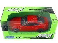 Cochesdemetal.es 2015 Ford Mustang GT Rojo 1:24 Welly 24062