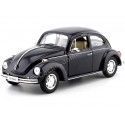 Cochesdemetal.es 1959 Volkswagen VW Kafer Hard Top Negro 1:24 Welly 22436