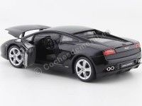 Cochesdemetal.es 2009 Lamborghini Gallardo LP560-4 Negro 1:24 Welly 24005